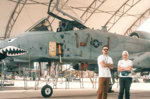 Julie Kettman and Sylas Dall spent a year traveling to different U.S. Air Force bases to film what its like in their various eateries. Contributed photo