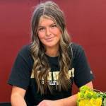 Kianna Rohner signed with Dominican University of California on Dec. 11. 
Courtesy photo
