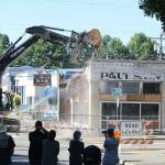 Photo by Ray Miller-Still 
The old Paulson Chevrolet dealership had to be torn down last September, removing a 150 year-old piece of history from Enumclaw.