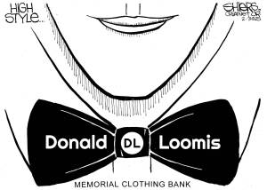 Frank Shiers, Jr. is a longtime King County resident and has drawn political cartoons for over forty years. He creates at least four cartoons a week, which are published in a dozen newspapers.