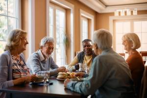 Assisted living communities provide healthcare assistance, as well as opportunities for recreation and social interaction. Courtesy White River Memory Care