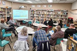 Photo by Ray Miller-Still
Enumclaw School District administration and elected officials met with community members about school facility conditions, growing student population, the upcoming levy, and the potential land sale to Oakpointe numerous times last month.