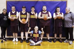 Photo courtesy Sherri Humble Photography
The Enumclaw Storm Skills Team placed third at state on March 1. Pictured are Kyle Kennedy, Liam Jun, Bradley Gorgen, Cameron Mickelson, Cynthia Andrews, Cameron Letavec, as well as coaches Rene Jeffers and Greg Gorgen. Not pictured is Individual Skills Athlete Mikayla Nicodemus, who earned a sixth place ribbon in state.