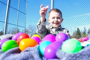 Photos by Ray Miller-Still
Enumclaws annual egg hunt at the Boise Creek Sixplex is on April 19. Here are some unpublished photos from last years event.