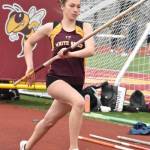 WRHS' Maci Roach was tops in the pole vault at a meet with the Decatur Gators. Photo by Kevin Hanson