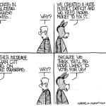 Frank Shiers, Jr. is a longtime King County resident and has drawn political cartoons for over forty years. He creates at least four cartoons a week, which are published in a dozen newspapers.