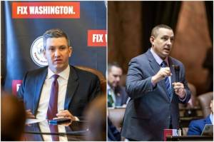 Reps. Drew Stokesbary (left) and Josh Penner (right). Courtesy Photo