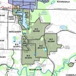 Black Diamond precincts 05-3849 and 05-3976 heavily supported the Enumclaw School District levy. Nearly 35% of all voters in Black Diamond came from Ten Trails for this election. Image courtesy King County