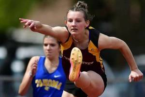Contributed photo
One of the athletes to keep an eye on in the postseason is White River High junior Trista Turgeon, who recently broke her schools hurdles record and is ranked 1st in state for the 3A hurdles.