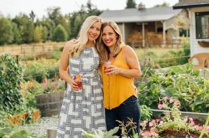 Belinda Kelly and Venise Cunningham recently published their first book, "Drink your Garden." Courtesy photo