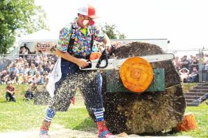 Photos by Ray Miller-Still and Josh Burbank
Buckleys biggest event of the year is here! Slap on that sunscreen and get ready for some intense sawing action at the Log Show on June 28. Here are some photos last year of the Junior Log Show and adult event. Also, make sure you congratulate EHS and WRHS seniors  their graduation ceremonies are this month, too.