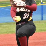 Photo by Kevin Hanson
Alyssa Harris, Enumclaw, NPSL 3A Pitcher of the Year, fastpitch softball.