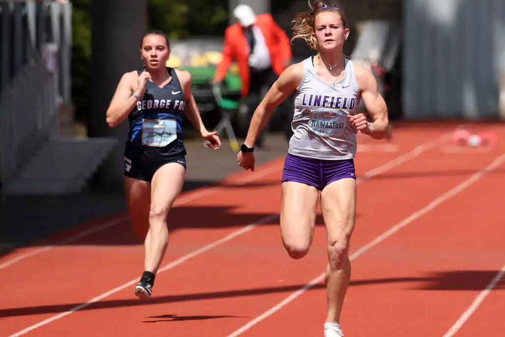 Kira Hawaaboo is 2024-25 Female Athlete of the Year. Photo courtesy Linfield University