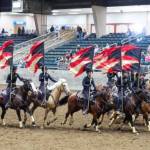 SUBMITTED PHOTO
The EHS drill team makes a pass through the arena in Redmond, Oregon.
