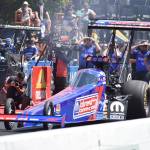 Tony Stewart preps during qualifying in the Top Fuel division. Ben Ray / The Reporter