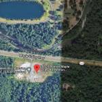 Location of the proposed asphalt plant on State Route 169 (Google Maps screenshot).