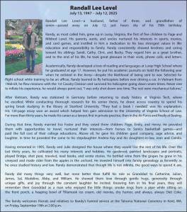 Randall Lee Level