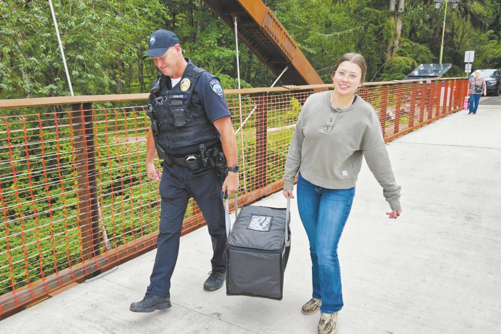 I hope those sandwiches and burritos at Crossleys Country Brew tasted extra good, given how much work went into getting them there. Photo by Ray Miller-Still