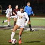 Giuliana Fioretti controls the ball for White River. Ben Ray / Sound Publishing