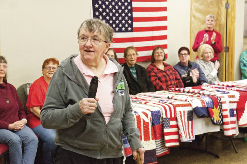 Joy Turner wasnt the only woman honored for her service at the Senior Center on Nov. 5, but the former Air Force pediatric nurse was the only one to receive a quilt.