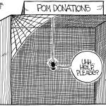 Frank Shiers, Jr. is a longtime King County resident and has drawn political cartoons for over forty years. He creates at least four cartoons a week, which are published in a dozen newspapers.