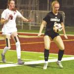 Enumclaws Clare Largent (#9), NPSL 3A first team, all-league midfielder
