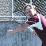 Enumclaws Will Stuenkel, one-half of the NPSL 3As MVP doubles team