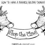 Frank Shiers, Jr. is a longtime King County resident and has drawn political cartoons for over forty years. He creates at least four cartoons a week, which are published in a dozen newspapers.