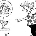 Frank Shiers, Jr. is a longtime King County resident and has drawn political cartoons for over forty years. He creates at least four cartoons a week, which are published in a dozen newspapers.