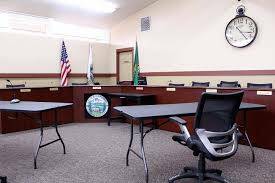 The Black Diamond City Council chambers. File photo