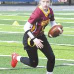 PHOTO BY KEVIN HANSON White River freshman quarterback Danika Scott, first team all-league.