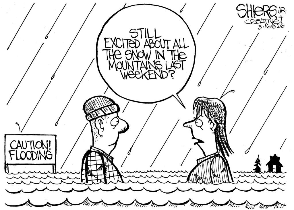 Frank Shiers, Jr. is a longtime King County resident and has drawn political cartoons for over forty years. He creates at least four cartoons a week, which are published in a dozen newspapers.