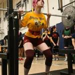 Darbie Pearson set a new state record with a 185-pound effort in the squat.