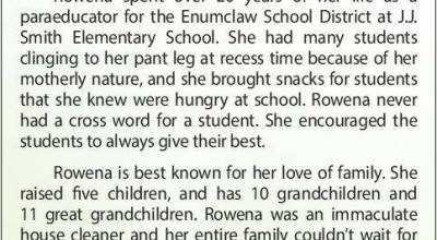 Rowena Hubbard | Obit