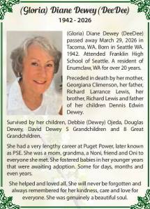 Diane Dewey | Obit