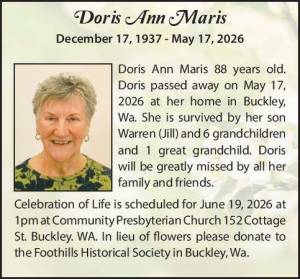 Doris Maris | Obit
