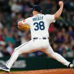 Michael Rucker, 32, a former Auburn Riverside High School player, pitches for the Mariners. COURTESY PHOTO, Ben Van Houten